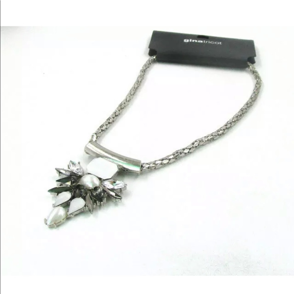 🔲Jewelry shining Crystal Necklace 🔲